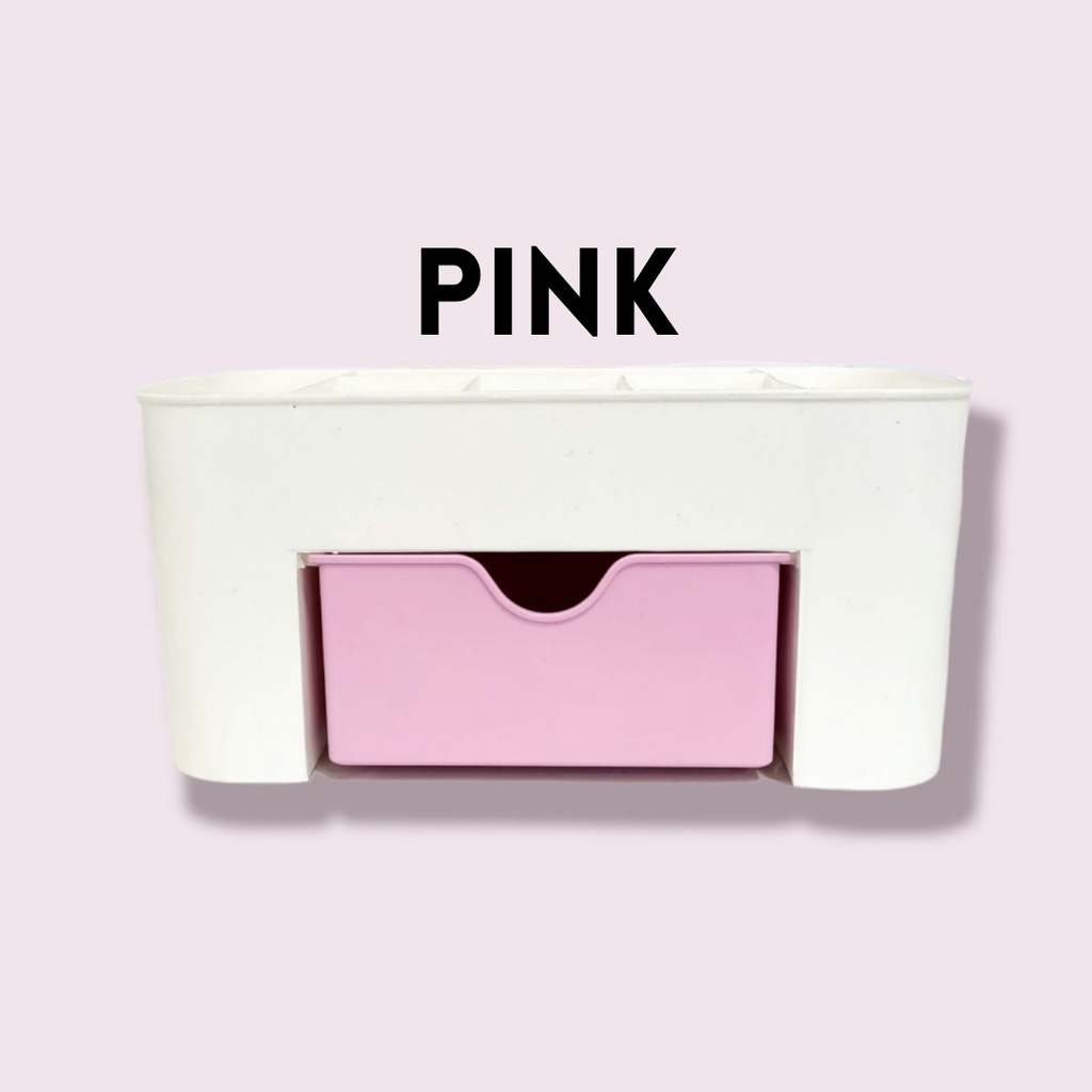 RAK KOSMETIK PLASTIK MURAH, STORAGE BOX MAKEUP BRUSH KOTAK PERHIASAN serbaguna make up kosmetik-2