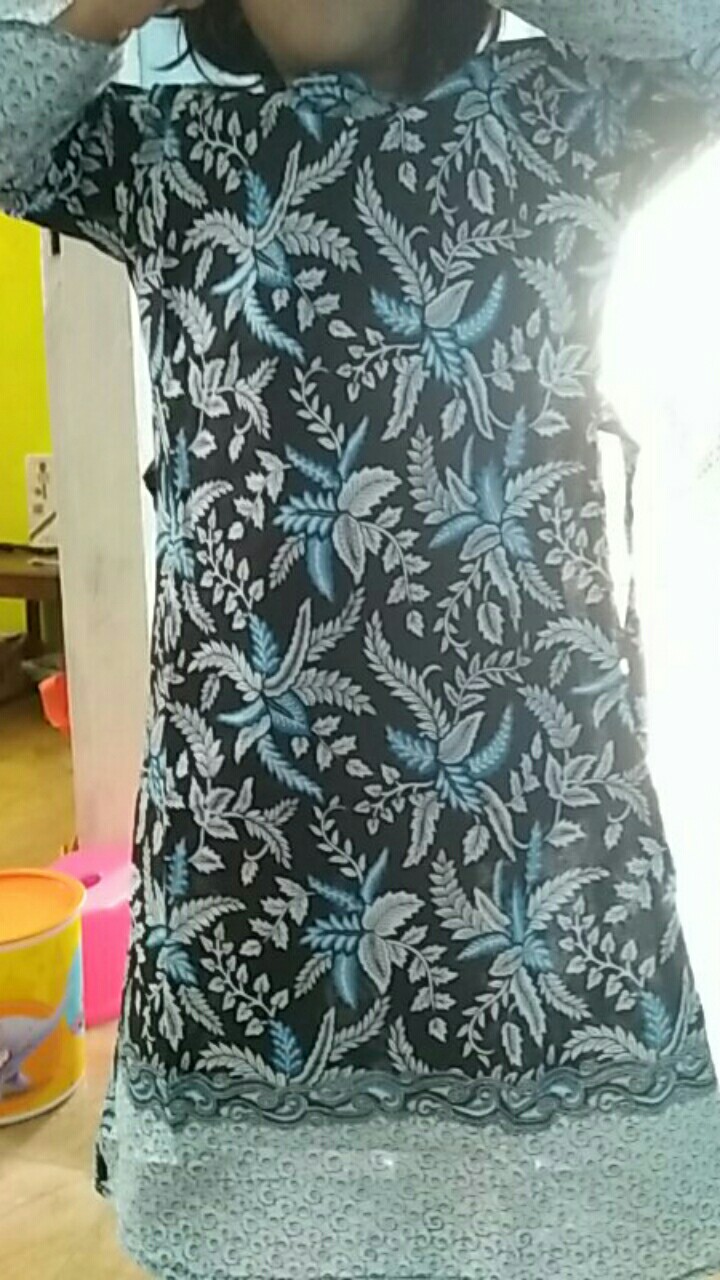 Couple Batik Asmara Linggar Srg 7 By Suryandhanu 4666784743886 Couple L - Fit X. Gamis Batik Rempel