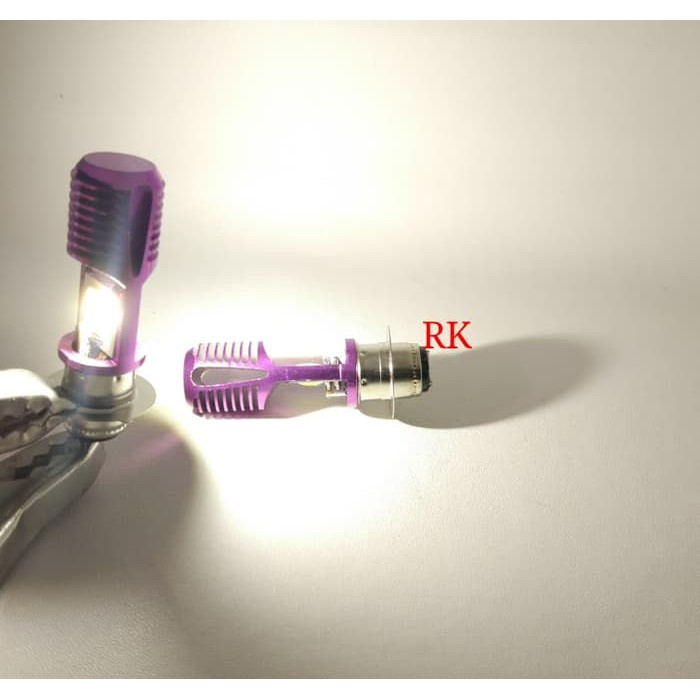 LAMPU LED MOTOR H6 AC DC WARNA STANDAR BOHLAM | H6 AC DC WARMWHITE