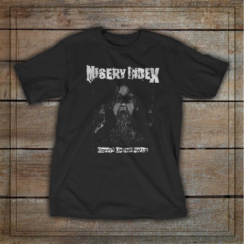 kaos band MISERY INDEX - Coffin Up The Nails