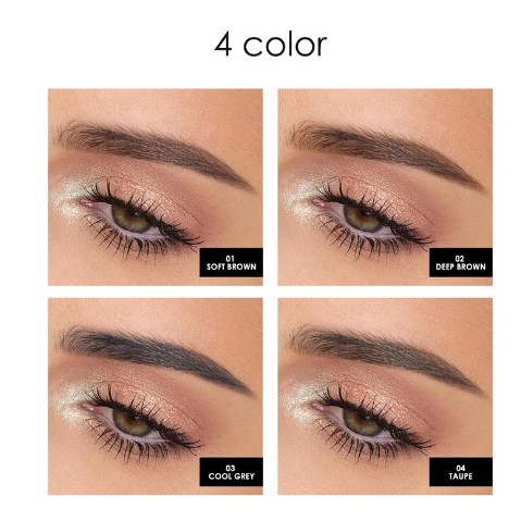 FOCALLURE Artist Sketch Eyebrow Pencil Waterproof Natural Tint 4 Color Brows Eye Makeup FA-113 FA113 FA 113