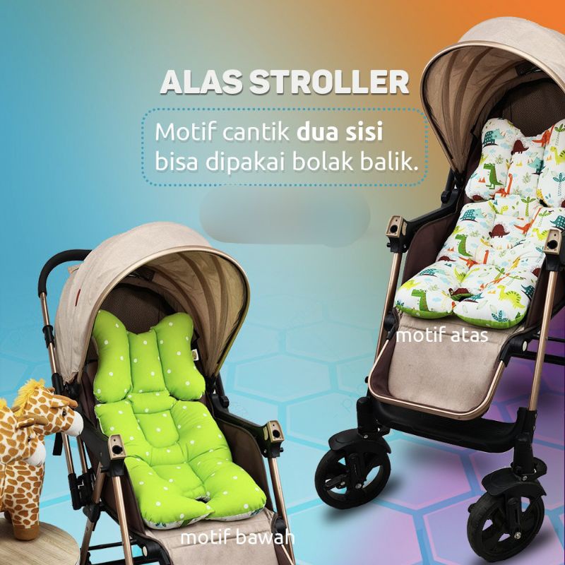 alas stroller / kasur bayi