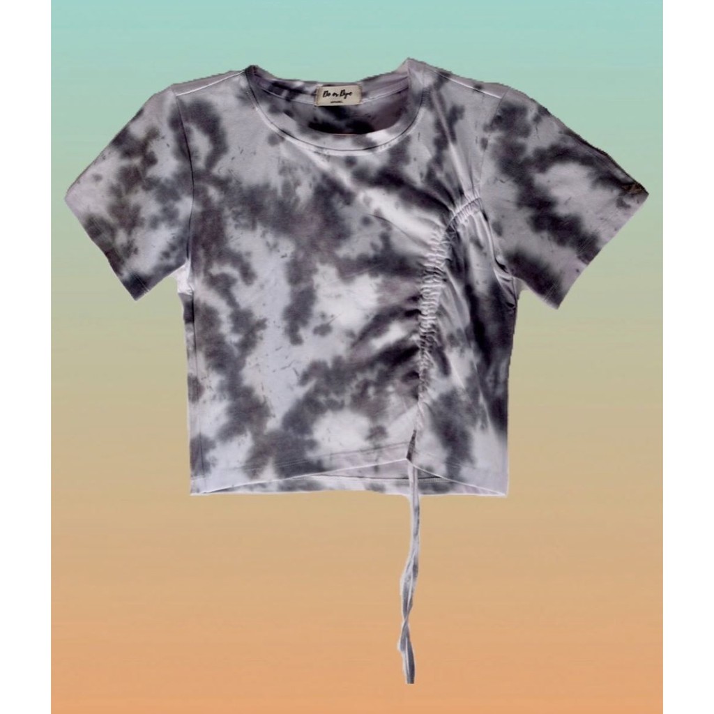 Nova Tie Dyed Crop Top with adjustable straps