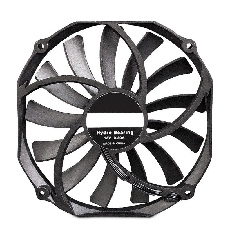 Bt Kipas Pendingin CPU Tipis Efisien 300-1100RPM 12V 4Pin Kipas Tenang Silent Radiator