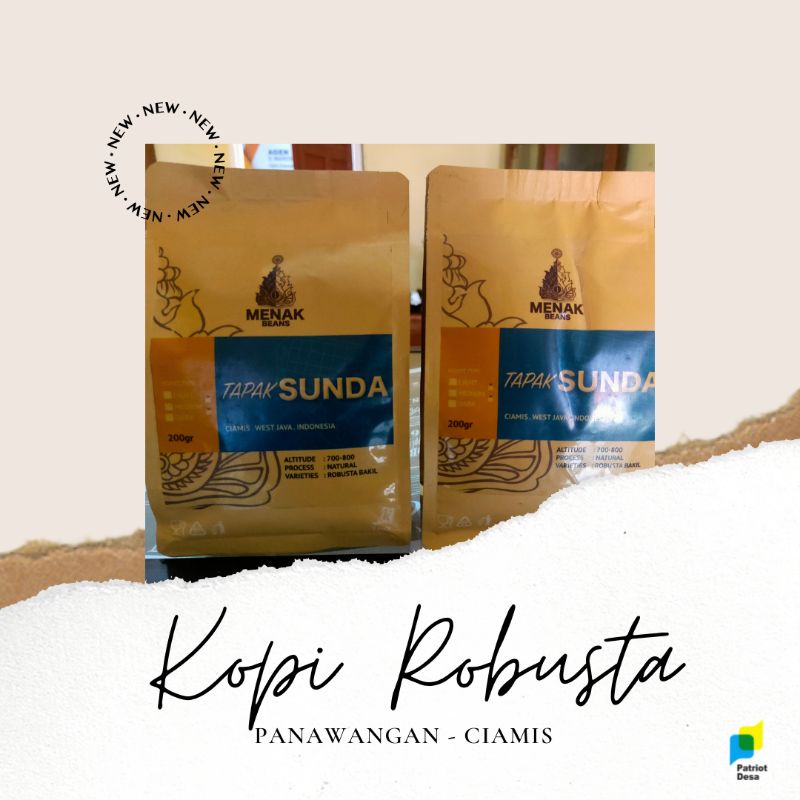 

Kopi Robusta Tapak Sunda Khas Ciamis Panawangan