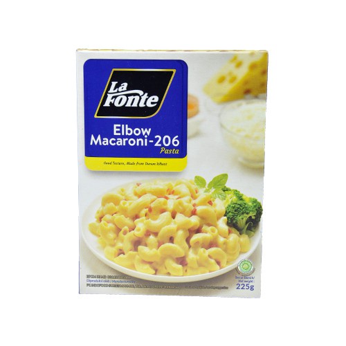 

La Fonte Elbow Macaroni 206 Pasta 225 gr