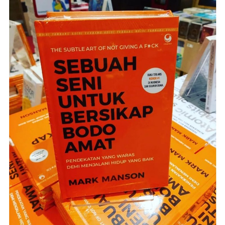 jual buku Sebuah seni untuk bersikap bodo amat ori hard cover