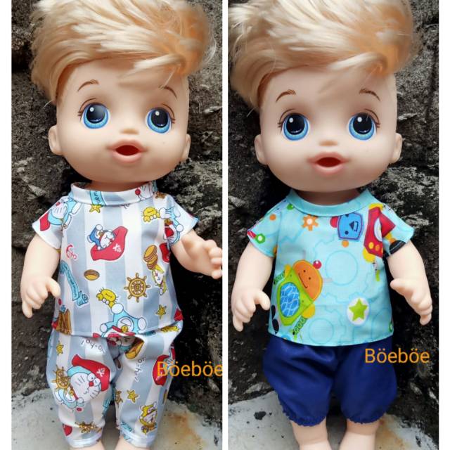 Baju boneka baby alive boy