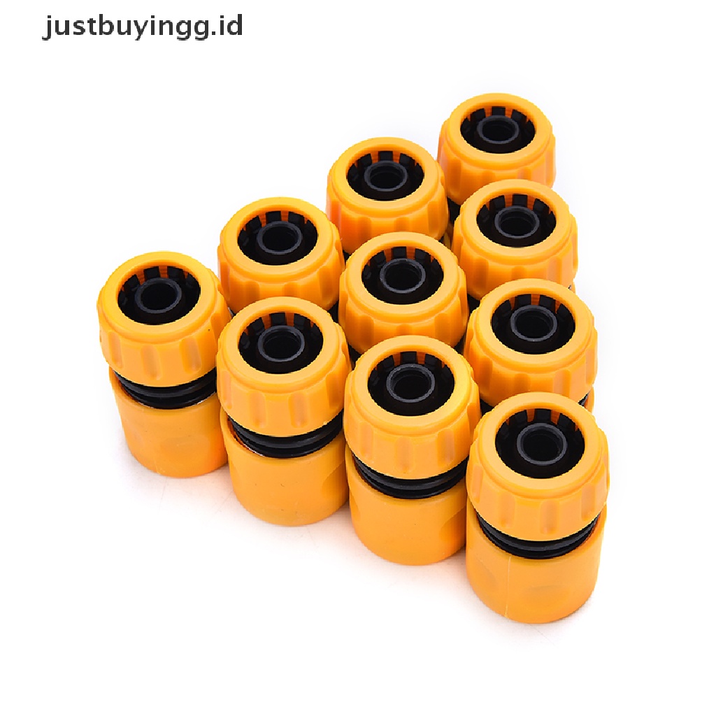 [justbuyingg.id] New ABS Garden Water Hose Pipe Connector Tubing Fitting Garden Wash Coupler ID