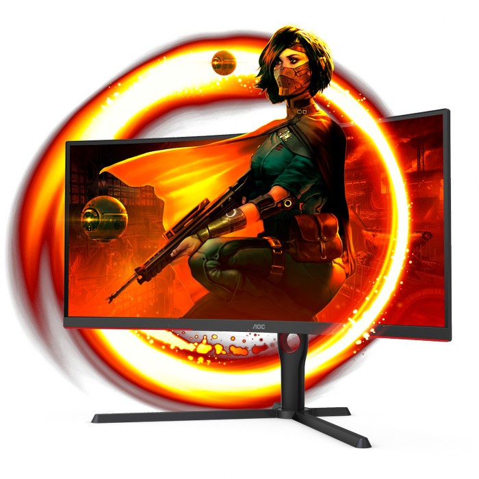 Monitor AOC Gaming CU34G3S 34 Inch Curved UltraWide QHD 165Hz 1ms HDR