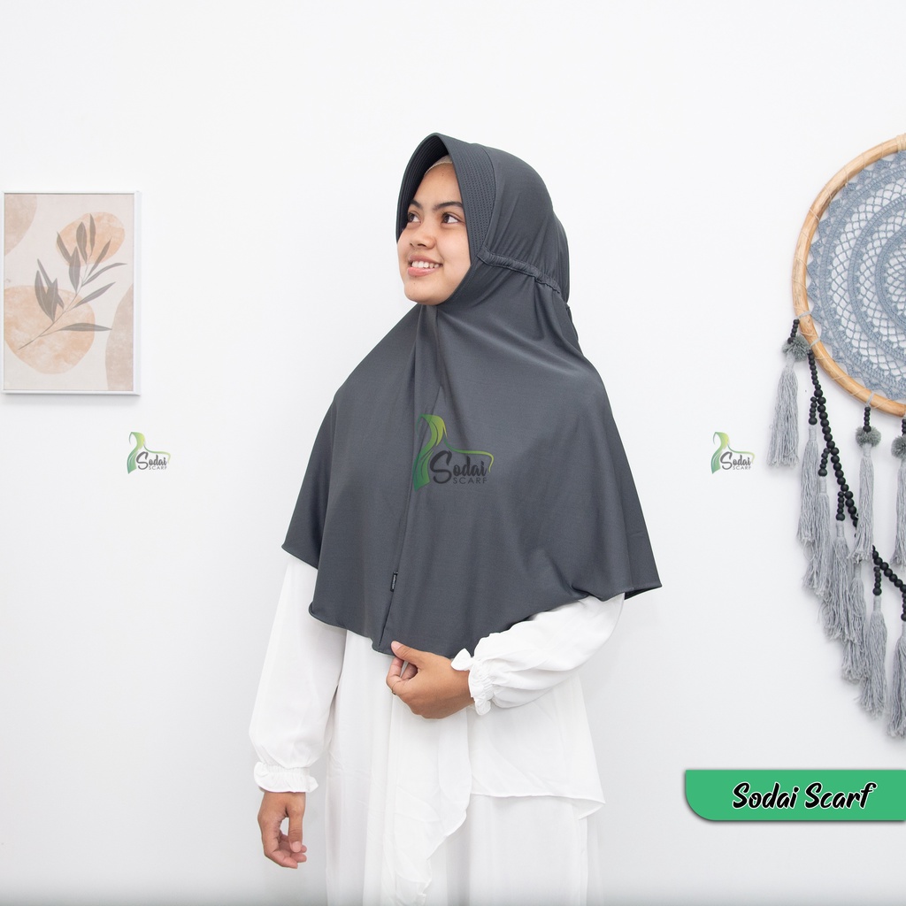 KHIMAR SERUT JOKOWI UKURAN L | BERGO ADIBA