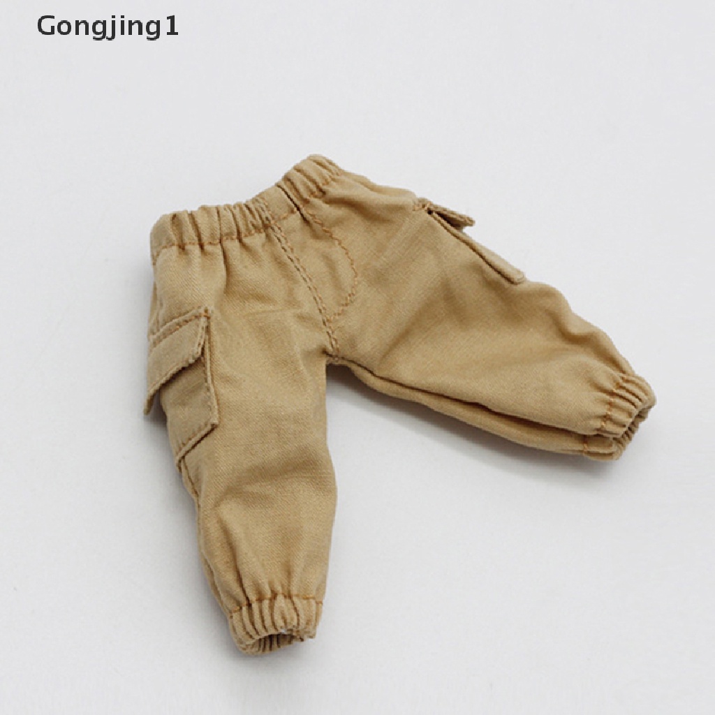 Gongjing1 Celana Panjang Overall Untuk Aksesoris Boneka OB11 Skala 1 / 12