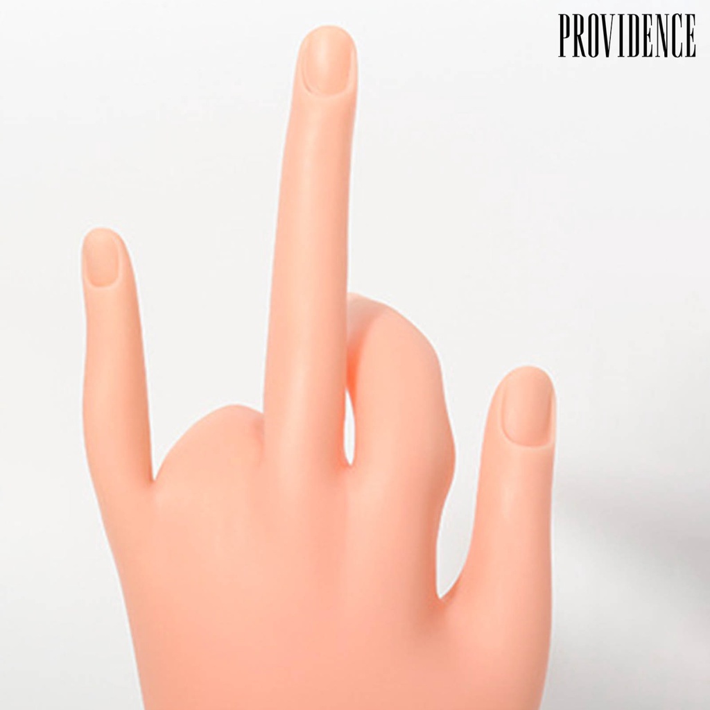 Tangan Kiri Palsu Bahan Karet Flexible Mudah Digunakan Untuk Praktek Manicure Pemula