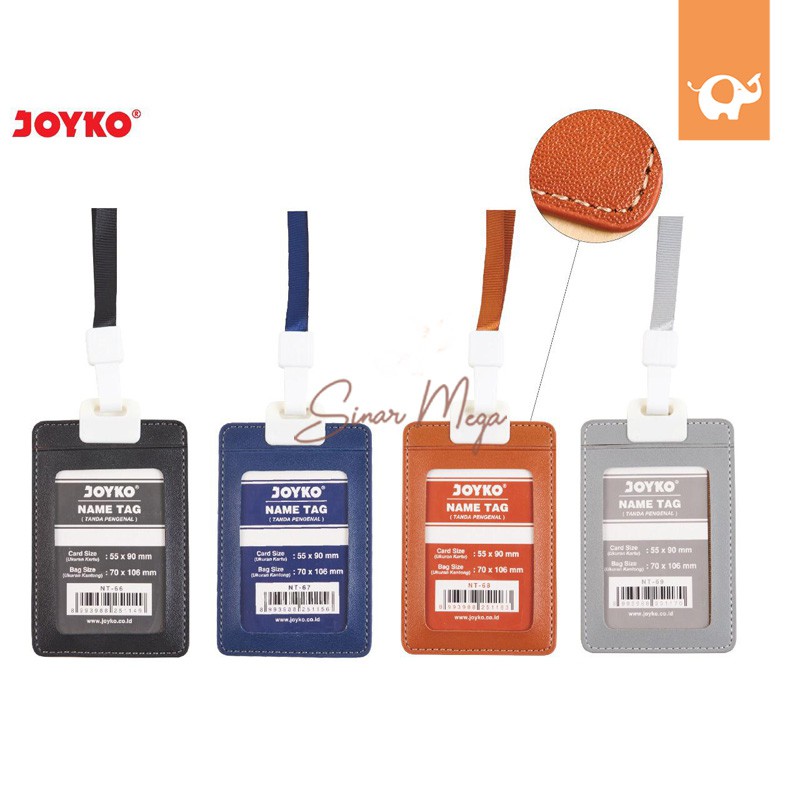 

Joyko Name Tag Potrait NT-66 - NT-69 / Tanda Pengenal Murah Berkualitas