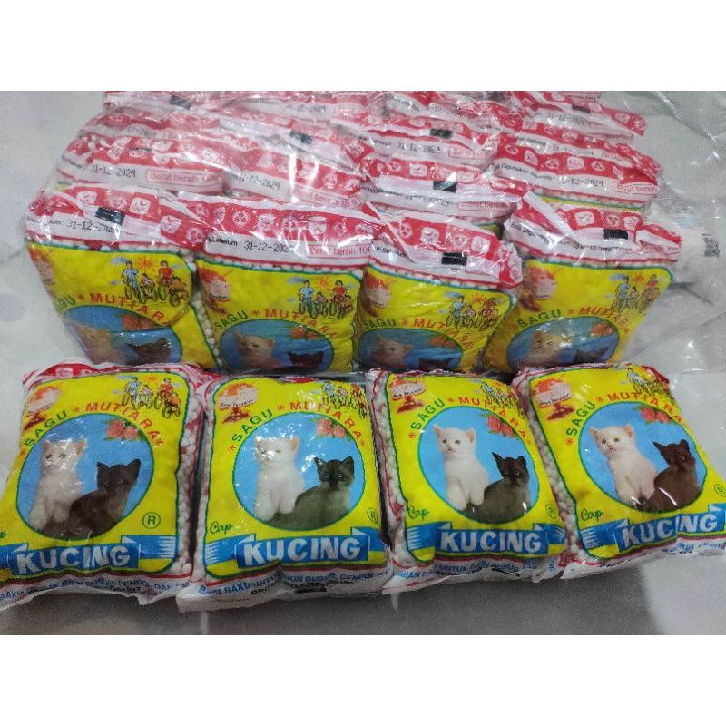 

Sagu mutiara cap kucing 100 gram