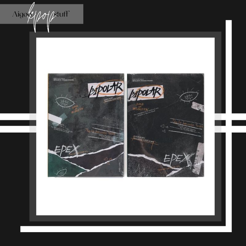 EPEX - 1ST EP ALBUM [BIPOLAR Pt.1 BOOK OF ANXIETY (불안의 서)]