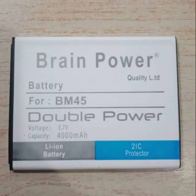 Batray Baterai Batre Xiaomi Redmi Note 2 BM45 Redmi 2 Prime Brain Power