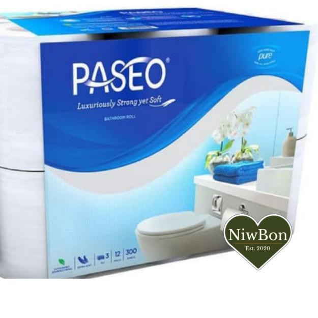 ⅍ Paseo Tissue Roll / Tissue Toilet 12 Roll ✹