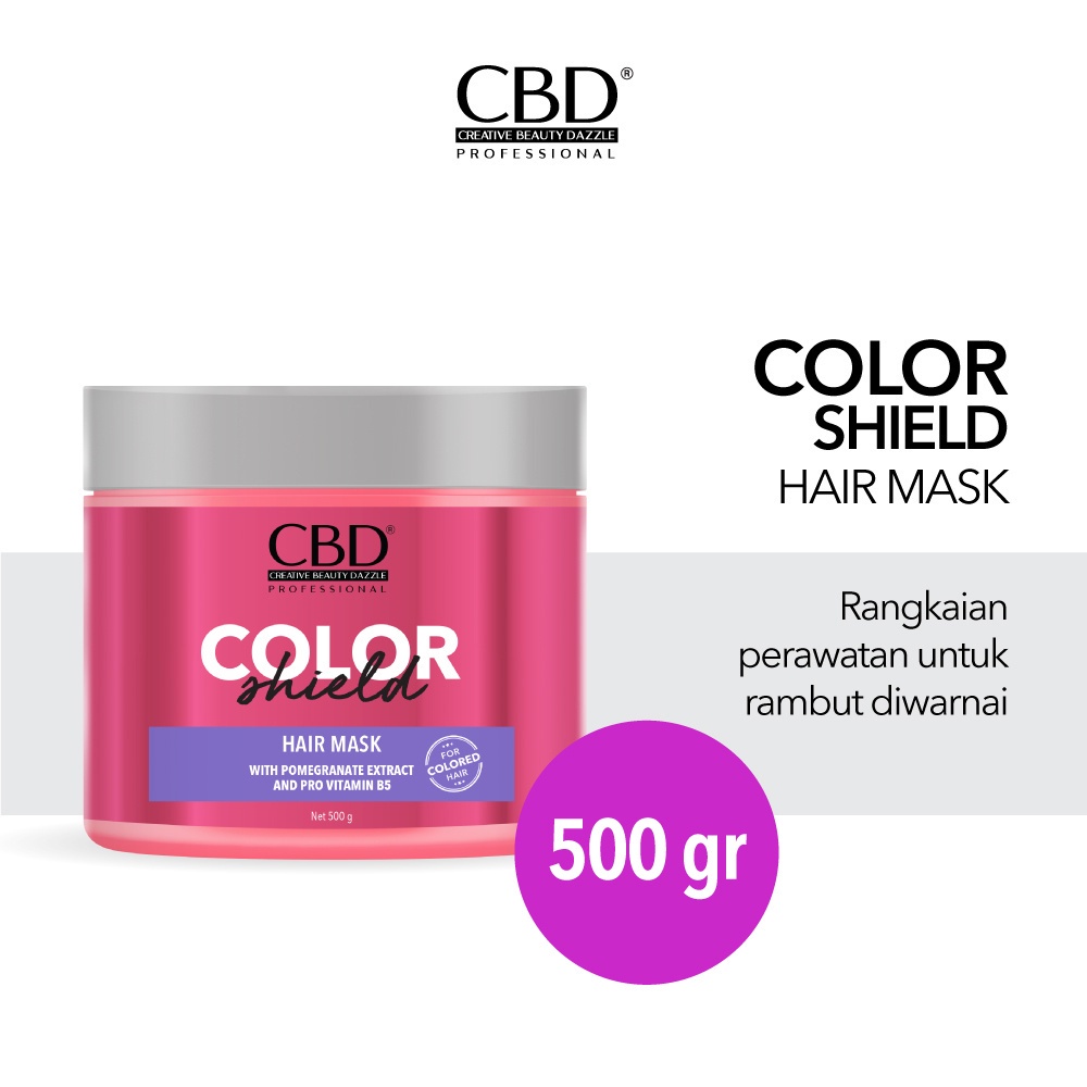 CBD Color Shield Series Daily Treatment Shampoo &amp; Conditioner 250ml | Hair Mask 500gr