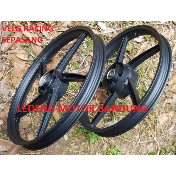 Velg Supra X Lama Cakram Lubang 5 Baut Pelek Motor Racing Sepasang