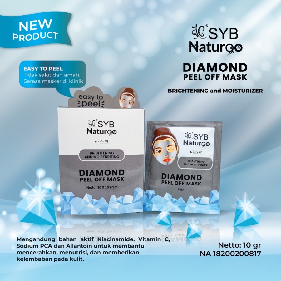 ( SACHET ) NATURGO SYB PEEL OFF MASK