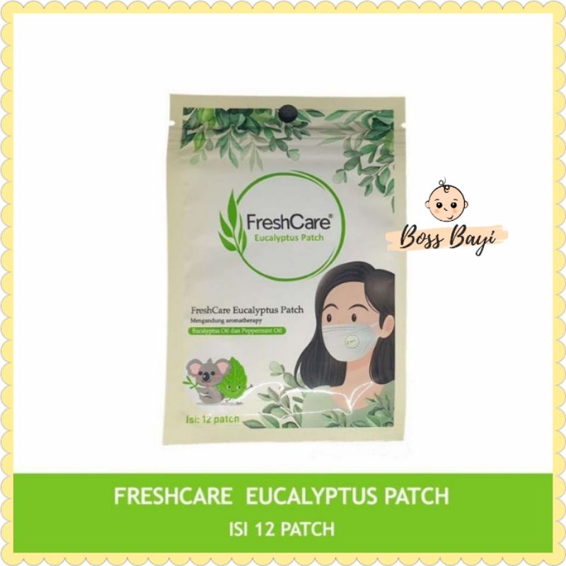 FreshCare Eucalyptus Patch / Telon Patch / Aromatherapy Tempel di Masker