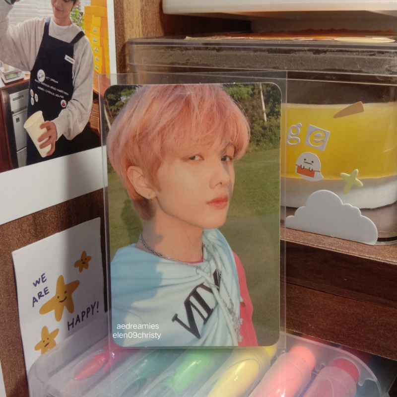 pc only jisung epoxy hello future