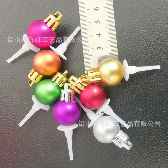 CTBL cake topper hiasan kue natal christmas bola natal dekorasi baking