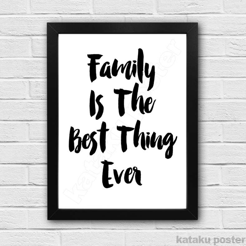 Hiasan Dinding Unik Inspiratif - Family Is The Best Thing ...