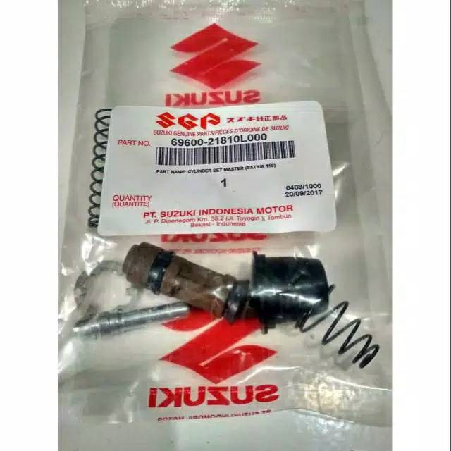 SEAL MASTER REM BELAKANG GSX150 SIL MASTER REM GSX SATRIA FU INJEKSI