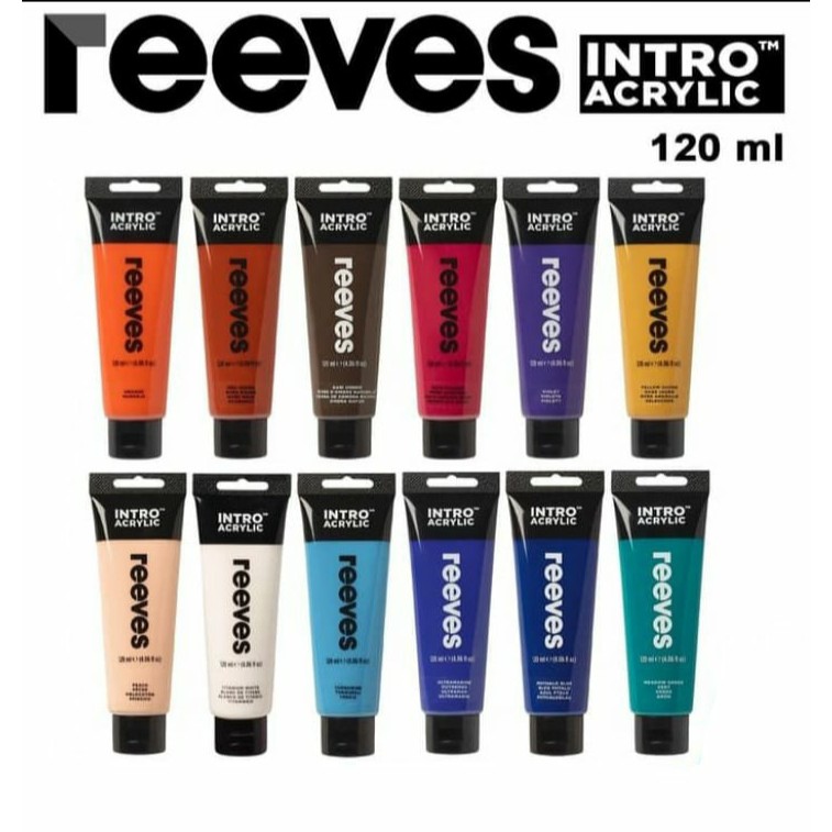 

REEVES INTRO ACRYLIC 120ml PART 1 (CAT AKRILIK REEVES INTRO)