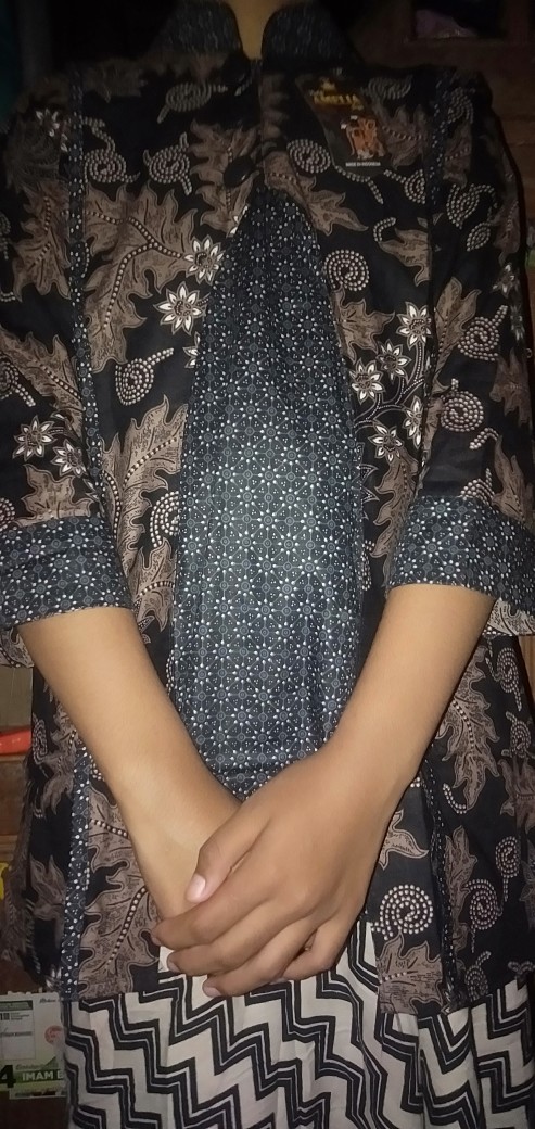 Blus Davina Daun Lawasan Baju Batik Atasan Wanita