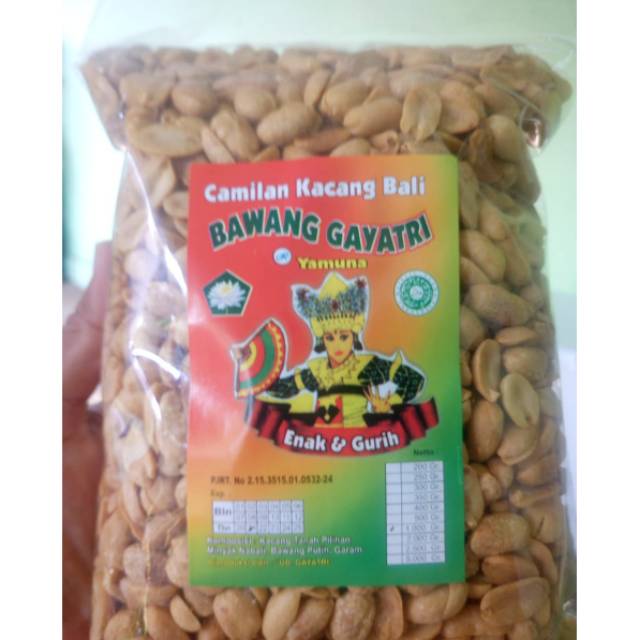 

Kacang bali rasa bawang manis