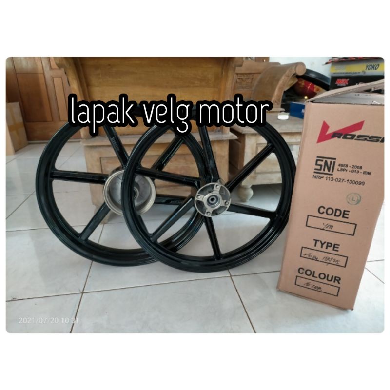 velg racing palang eagle/palang 6 untuk Vega lama, F1 zr, Jupiter z lama UK 185/215x17