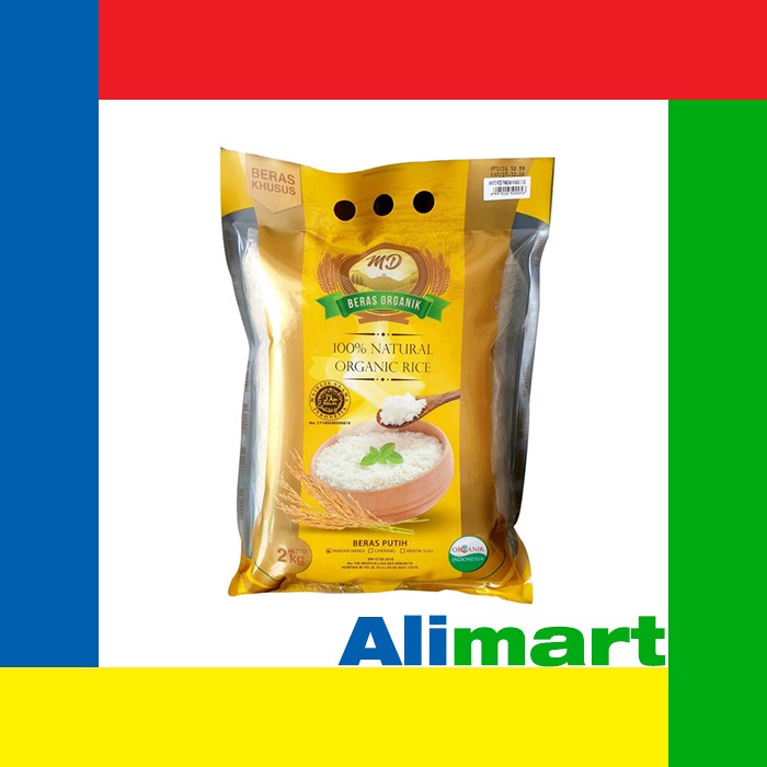 

Beras MD Organic 2kg