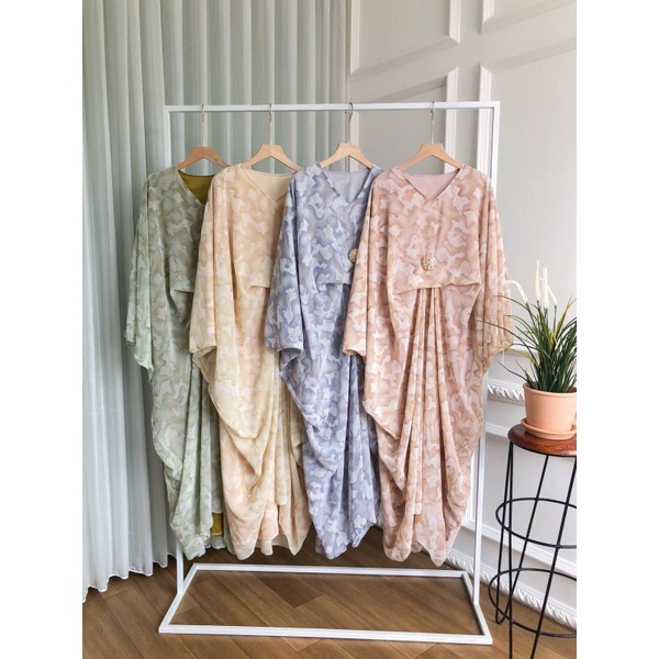 {ASKA.ID} WISYA CERUTTI KAFTAN BAJU GAMIS LEBARAN DRESS WANITA MUSLIMAH