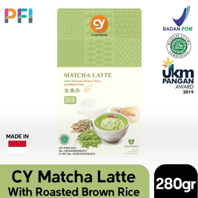 

[ COD ] CY Matcha Latte with Roasted Brown Rice (Genmaicha Latte) SPECIAL Kode 39