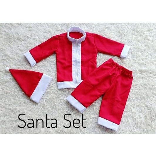 SANTA BOY / BAJU SANTA ANAK / KOSTUM SANTA ANAK DAN DEWASA /KOSTUM SANTA ANAK MURAH