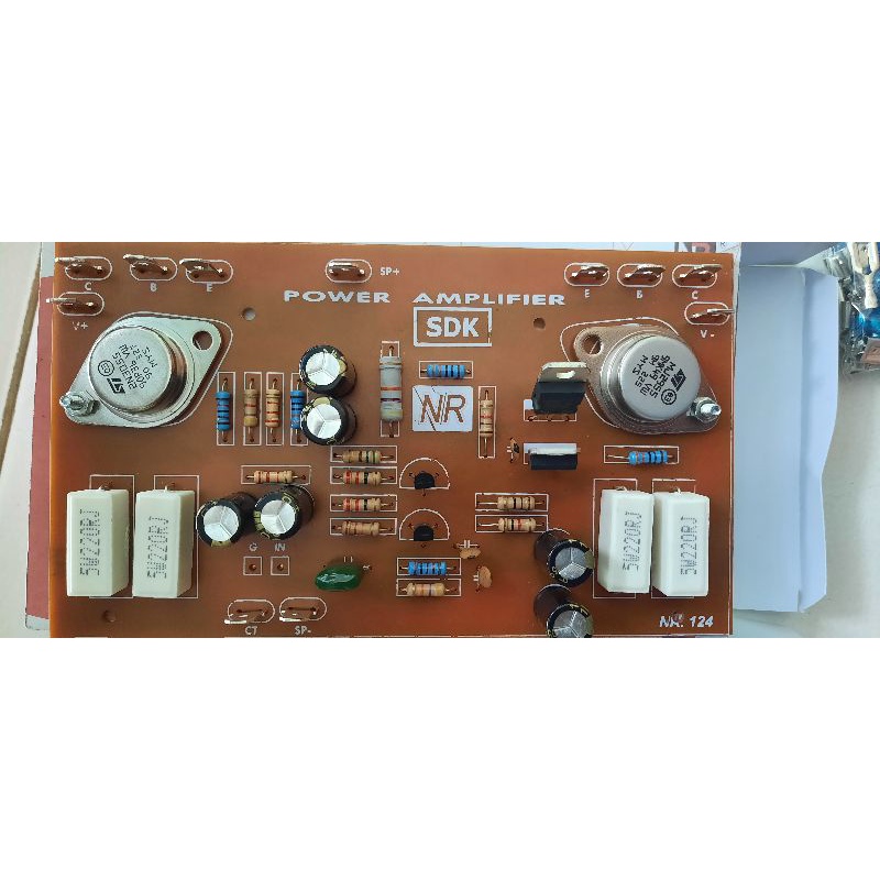 SDK DRIVER POWER AMPLIFIER NR 128 Driver Power Mono SDK