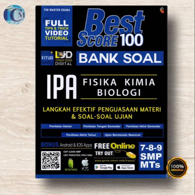 Buku Best Score 100 Bank Soal Ipa Smp Kelas 7 8 9 Shopee Indonesia