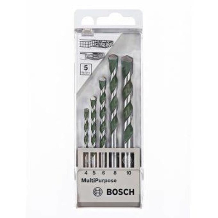 Mata bor multipurpose 5pcs bosch