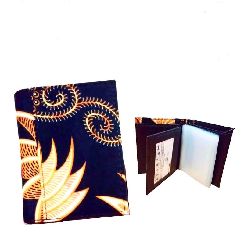 Dompet kartu 23 in 1 plus slot uang motif BATIK limited edition