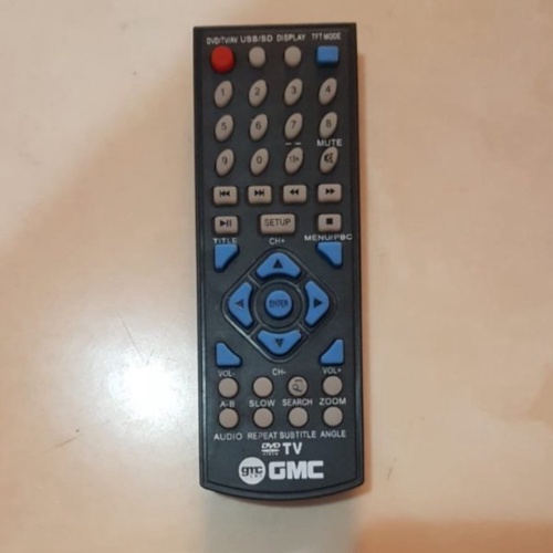 Dijual Remot DVD TV Portabel merk GMC Diskon