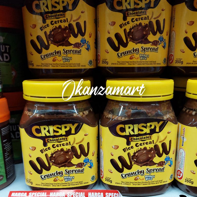

Crispy Choco Crunchy Spread 350gr
