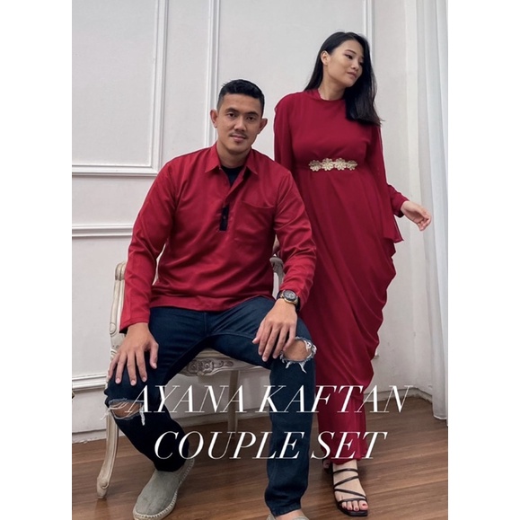 Vanesha Margaretta - 670 Couple / Bahan Spandex bukan Scuba / Iner Spandex / Couple Muslim