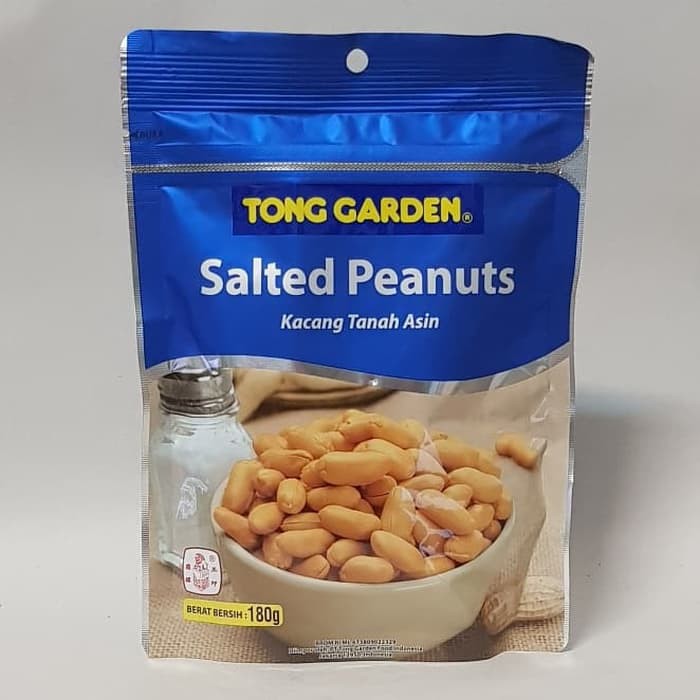 

TONG GARDEN SALTED PEANUTS 180 GR