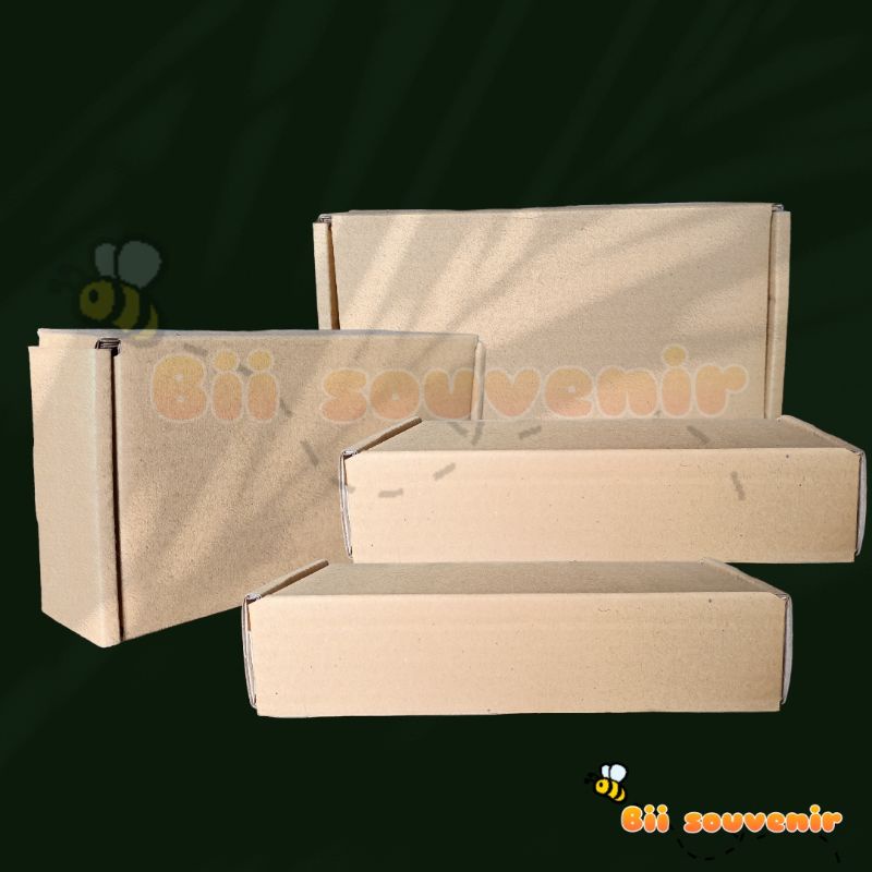 

BOX KARFT COKLAT UKURAN 4,5X20X10,BOX SOUVENIR
