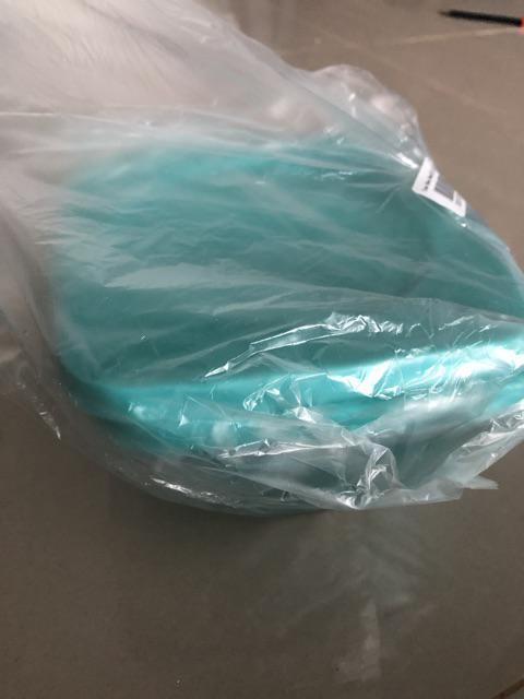 Clear Bowl Biru 2 Pcs Wadah Kue