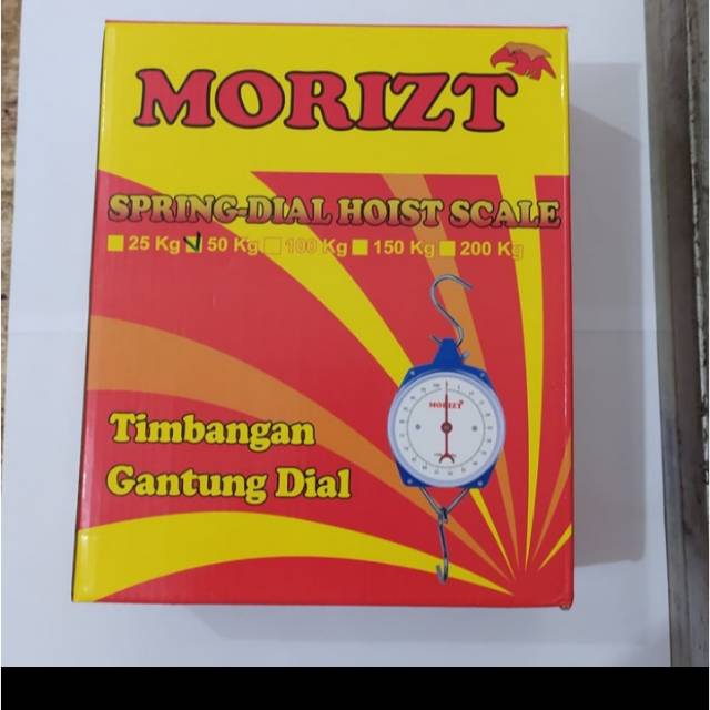 Timbangan Gantung Bundar Morizt 50Kg