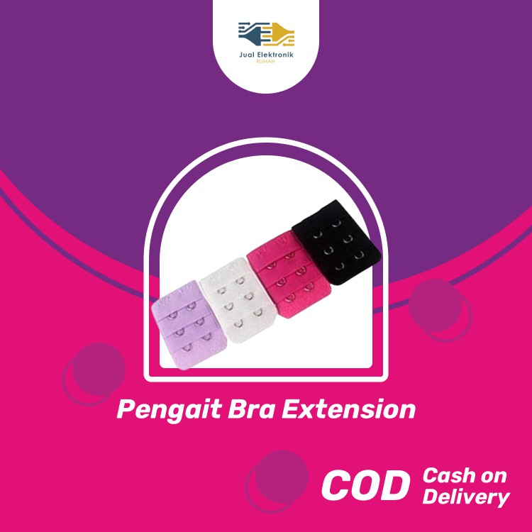 PENGAIT BRA Extension Penyambung tali BH 2 pengait Sambungan Bra Save